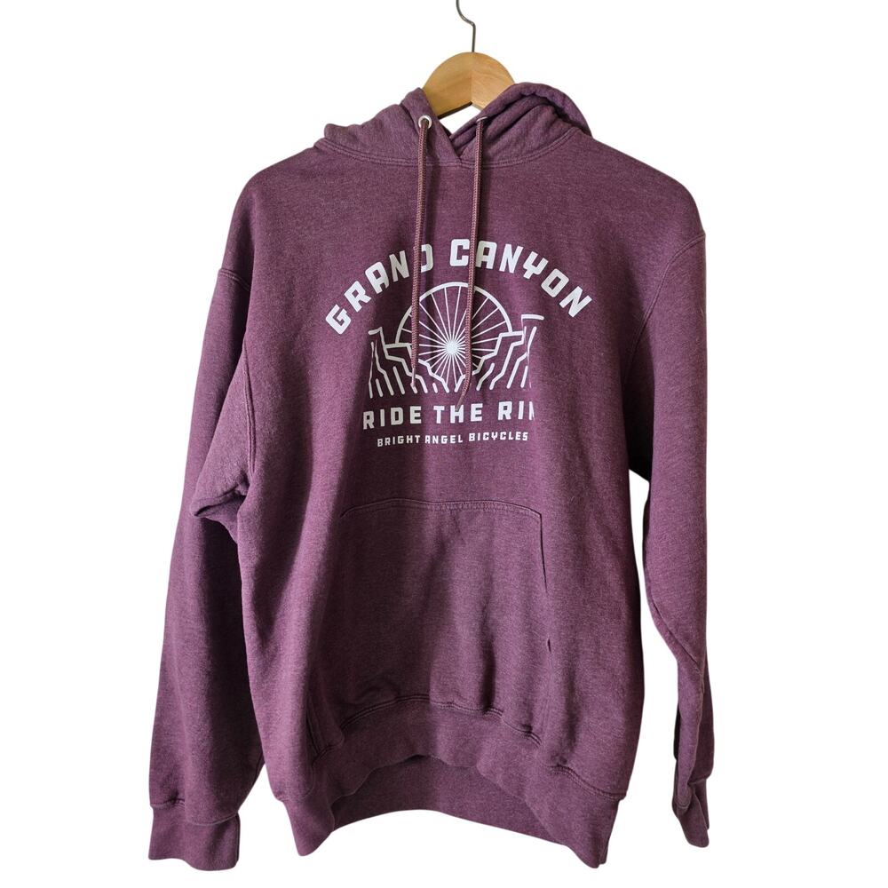 GRAND CANYON Ride The Rim Cycling Mountain Bike Hiking Pullover Hoodie SZ M